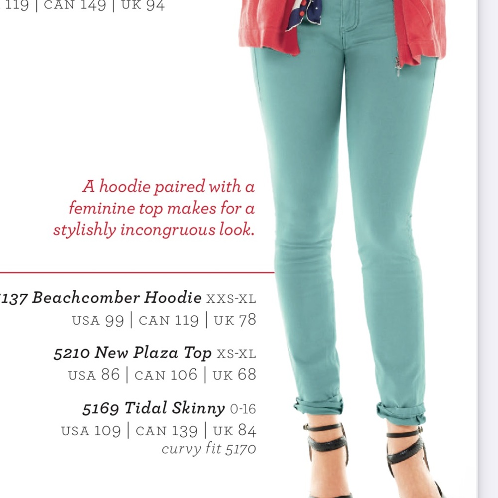 Cabi #5170 Curvy Skinny Tidal Jeans